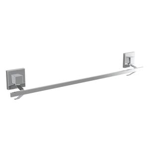 Fusion-Loc 60cm 26kg Stainless Steel Suction Single Towel Rail