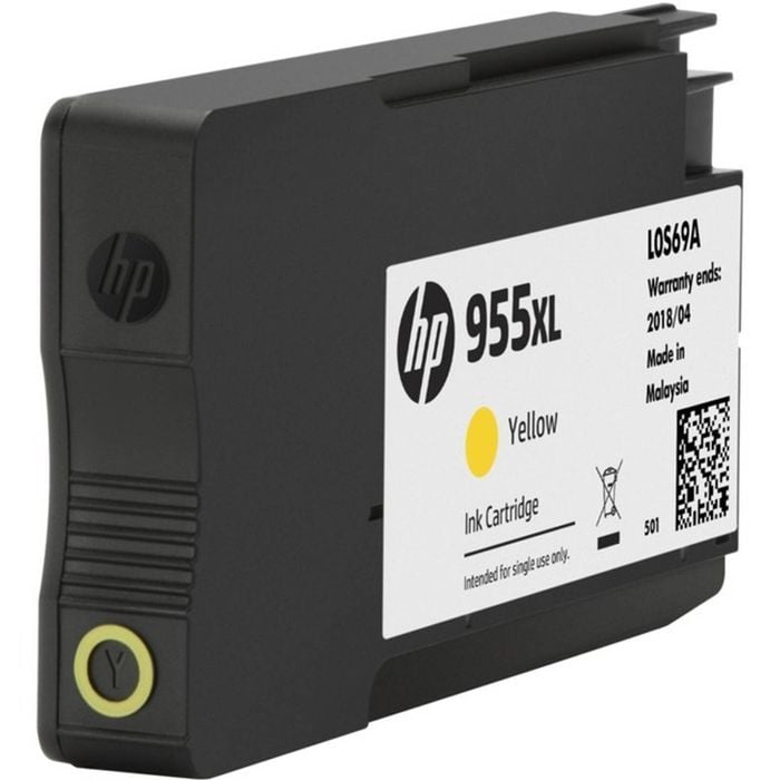 Hp 955xl Original High Yield Inkjet Ink Cartridge - Yellow Pack - 1600 Pages