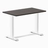 Desky Fixed Height Mini Office Desk White Frame 100cm