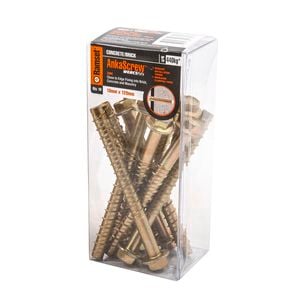 Ramset 10 x 120mm Zinc AnkaScrew Masonry Anchor - 10 Pack