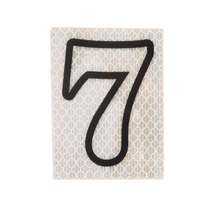Sandleford 80mm Self Adhesive Night Shine House Number 7