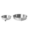 TOQUE Stainless Steel Frying Pan Set Tri Ply Even Heat For Family Cooking 2pc