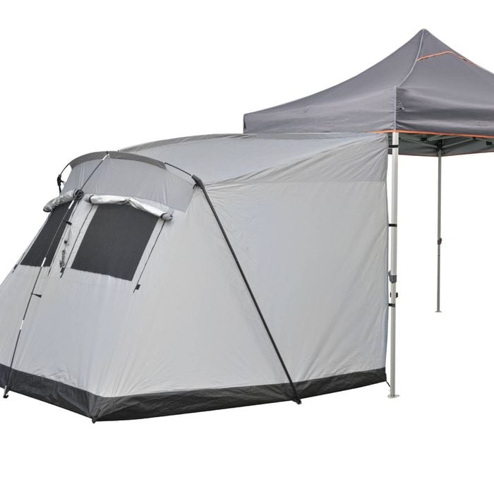 Wildtrak Side Tent 3.0 Outdoor Camping Shelter Accessory For 3m Gazebo Grey