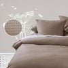 Bloomington Waffle Quilt Cover Set - Linen - Double