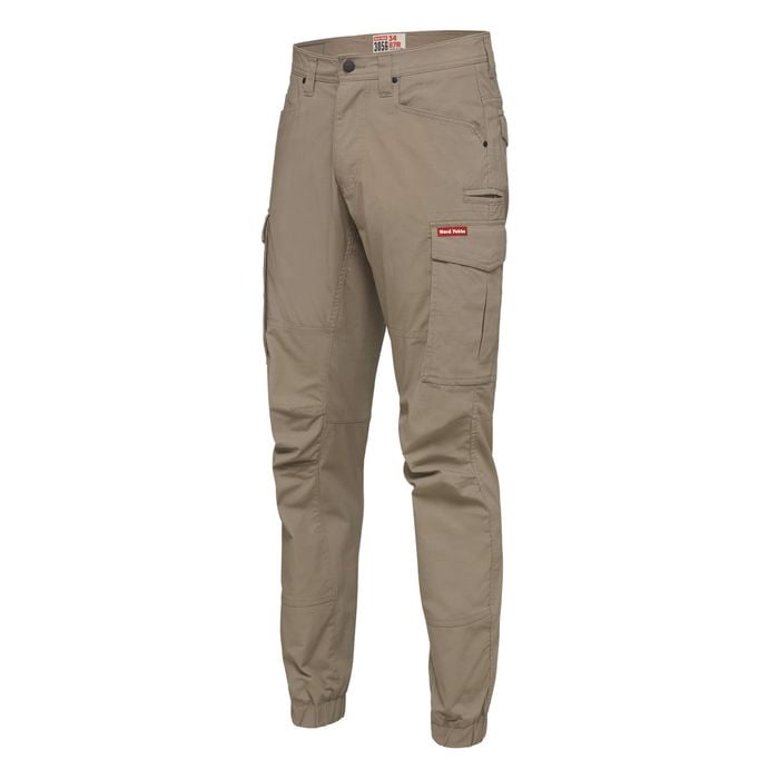 Hard Yakka Desert 3056 Stretch Ripstop Cargo Pants With Cuffs - Size 102R