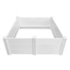 Rooster Farms 0.95m Pvc Dog Whelping Box Puppy Birthing Pen - Anti-crush Rail