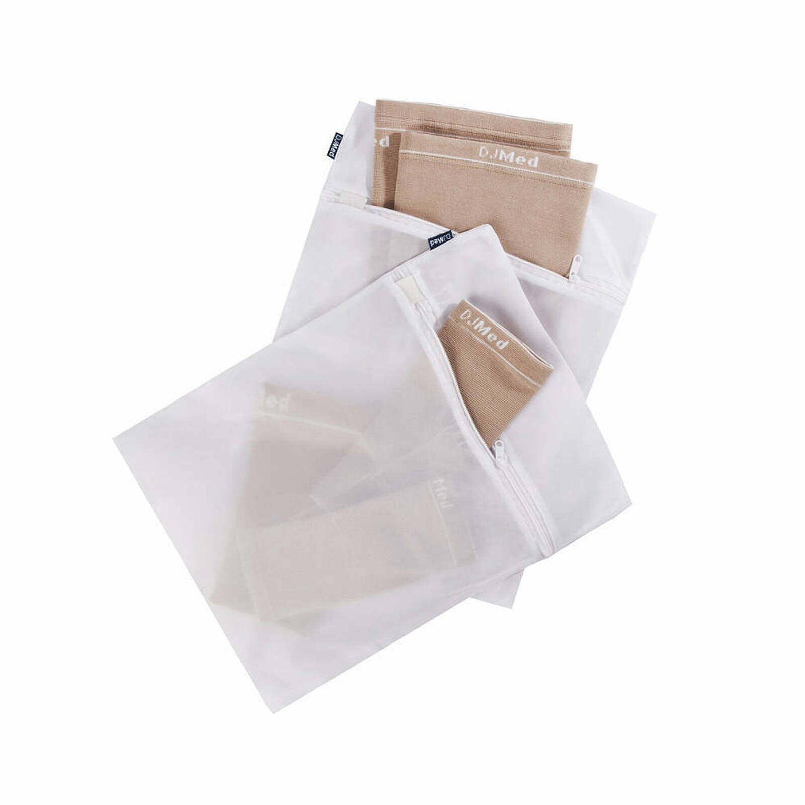 Mesh Laundry Wash Bag with Sturdy Zip - Protects Delicates, Lingerie, and Garments in Washing Machines - 6 - DJMed product image