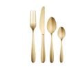 16pc Oneida Oakwood Complete Cutlery Set Stainless Steel Kitchenware Champagne