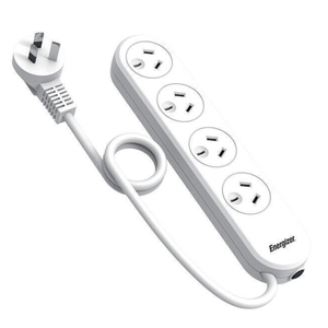 ENERGIZER 4 Outlet White Powerboard  