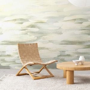 Wallpaper Trader Desertscape Wall Panel 130cm X 335cm, Green