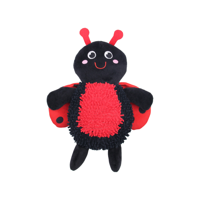 Happy Tails 28.5 x 23 x 7cm Moppy Ladybug Dog Toy