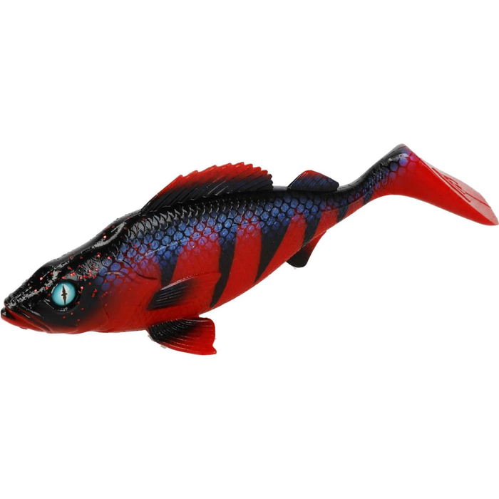 Mikado Jaws MFT Perch 21cm Soft Plastic Fishing Lure Red Perch