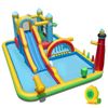 Costway Inflatable Water Slide Outdoor Jumping Castle w/680W Blower