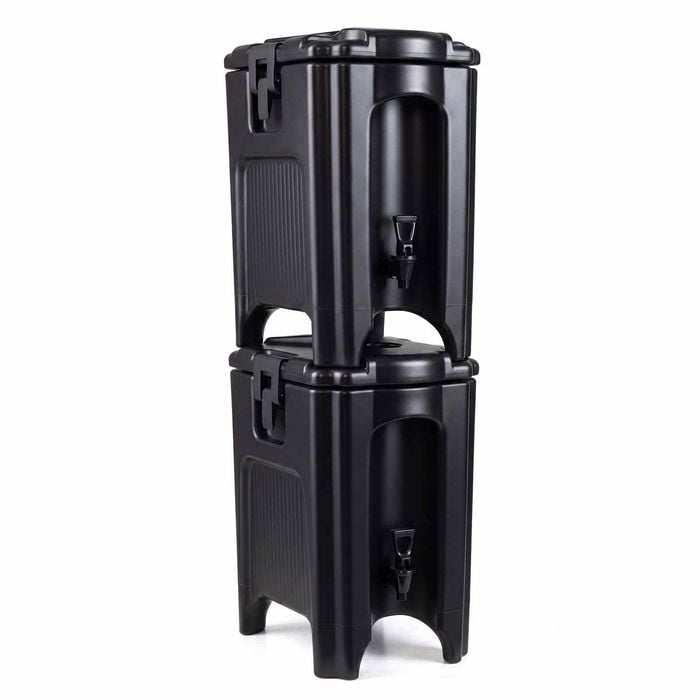 Costway 36L Insulated Beverage Dispenser LLDPE Hot/Cold Drink Handles