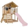 Lifespan Kids Warrigal Cubby House with 2.2m Pastel Pink Slide