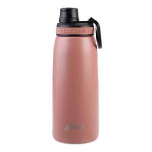 Oasis Double Wall Insulated Sports Bottle with Screw-Cap 780ml - Auburn