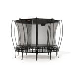 VULY Thunder 2 Large 12ft Springless Trampoline with Enclosure - Round Kids Trampolines Bundle With Shade Cover
