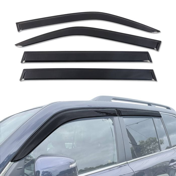 AUSGO Luxury Weather Shields for Toyota Land Cruiser Landcruiser 300 Series LC300 2021-Onwards Weathershields Window Visors