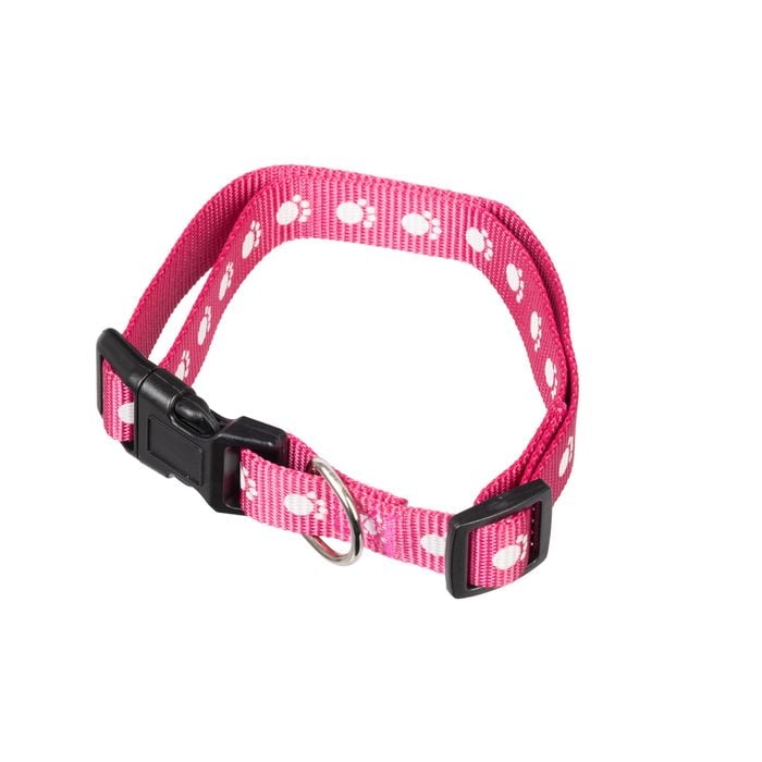 Happy Tails Medium Paw Print Dog Collar