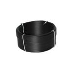 Jack 1.60mm x 20m Black PVC Coated Tie Wire
