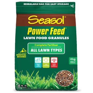 Seasol 4kg Power Feed Lawn Food Granules All Lawns
