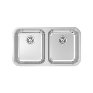 Abey Daintree Stainless Steel Double Bowl Kitchen Sink