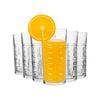 LAV Brit Highball Glasses - 356ml - Clear - Pack of 6