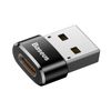 Baseus USB-C Female to USB-A Male Adapter Black