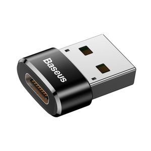 Baseus USB-C Female to USB-A Male Adapter Black