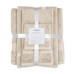 Algodon St Regis Collection Towel 5 Piece Pack - Stone