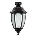 Brilliant Black Cambridge DIY Ceiling Mount Coach Light