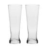 2pc Krosno Duet 670ml Beer Glass Pilsner Set - Clear