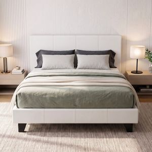Artiss Bed Frame Leather Double