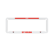 2x Official Afl St Kilda Car Number Plate Frame Cover Surround New Logo