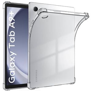 MEZON Samsung Galaxy Tab A9+ (11") Premium Thin Transparent Clear TPU Gel Case