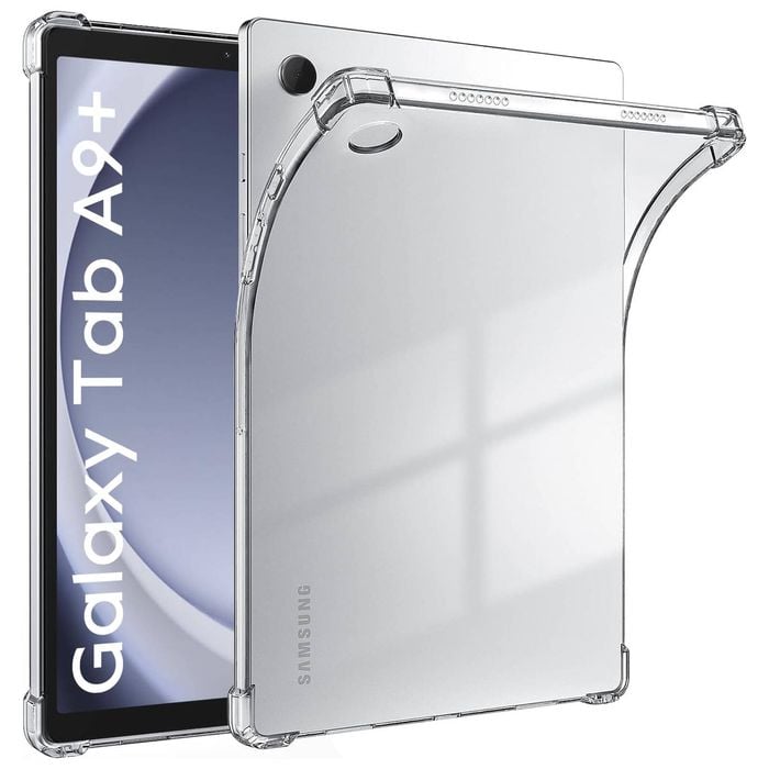 MEZON Samsung Galaxy Tab A9+ (11") Premium Thin Transparent Clear TPU Gel Case