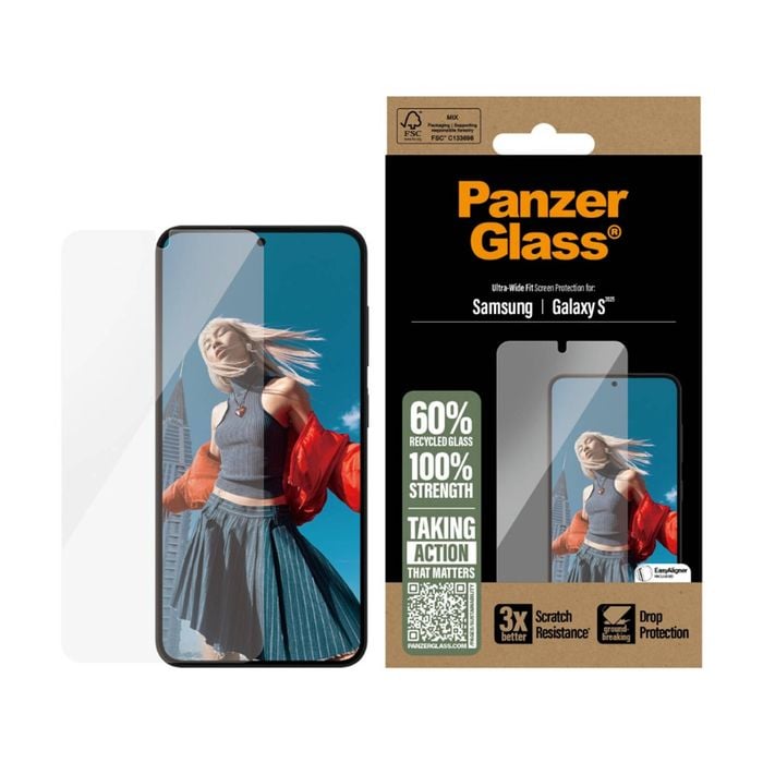 Panzer PanzerGlass UltraWide Fit Screen Protector for Samsung GS25 - Clear