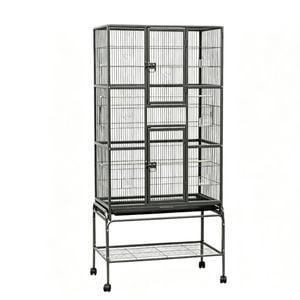 YES4PETS 174 cm Bird Cage Small Bird Parrot Budgie Aviary With Stand