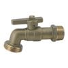Kinetic 15mm Brass Male 1/4 Turn Hose Cock