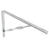 Carinya 400 x 350mm Galvanised Heavy Duty Twisted Stay Bracket