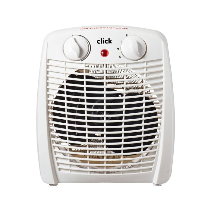 Click 2000W Upright Desktop Fan Heater