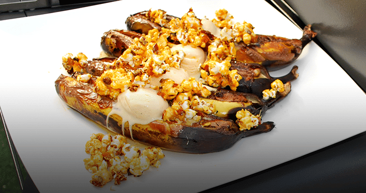 Jo Ward’s BBQ Banana Split  | Matador BBQs