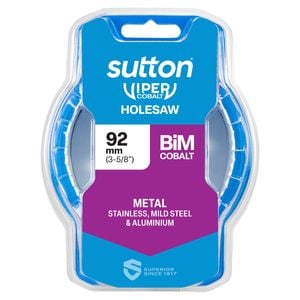 Sutton 92mm Viper Bimetal Cobalt Holesaw