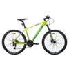 Trinx X1 MTB Mountain Bike Shimano Altus M370 27 Speed 19inch Yellow/Grey Green