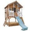 Lifespan Kids Winchester Cubby House (Elevated 1.2m) with 2.2m Pastel Blue Slide