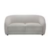 Cleopatra 2 Seater Fabric Sofa Lounge Linen Grey