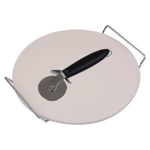 Jumbuck Pizza Stone With Cutter