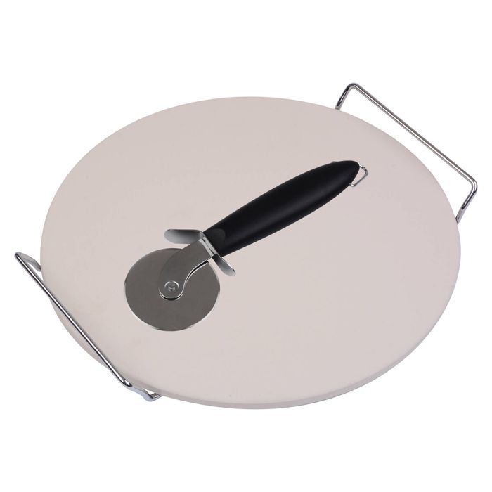 Jumbuck Pizza Stone With Cutter