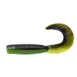 Daiwa baitjunkie 2.5" grub soft plastic fishing lure macha craw uv