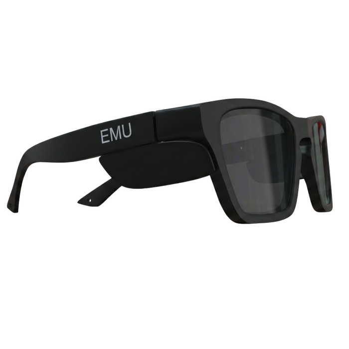 EMU Safety Black Frame and Grey Polarised Lens The Originals Safety Glasses